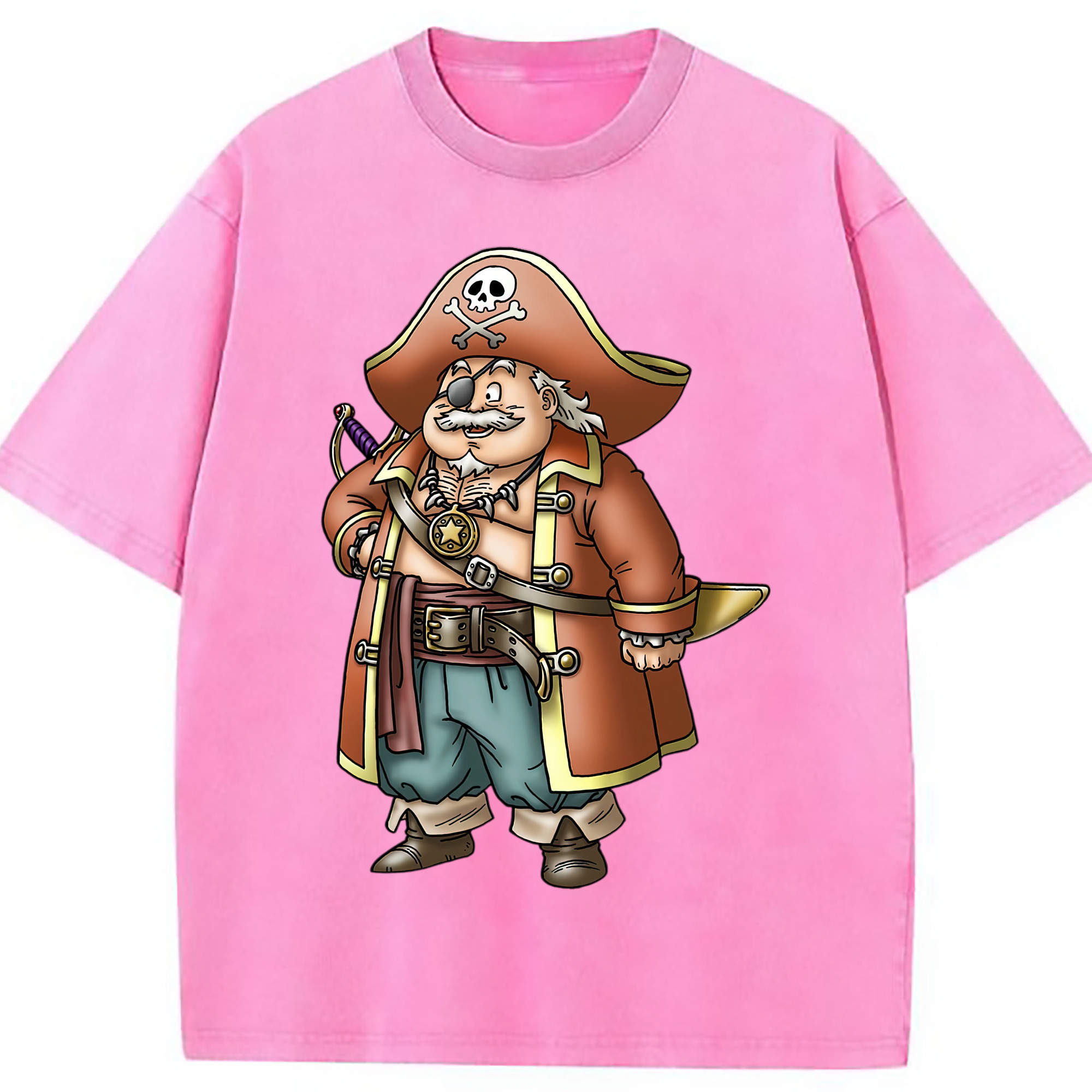 （画像用） ドラゴンクエスト Doragon Kuesuto Dragon Quest 綿100% ヴィンテージ風 半袖Tシャツ（フロントプリント）